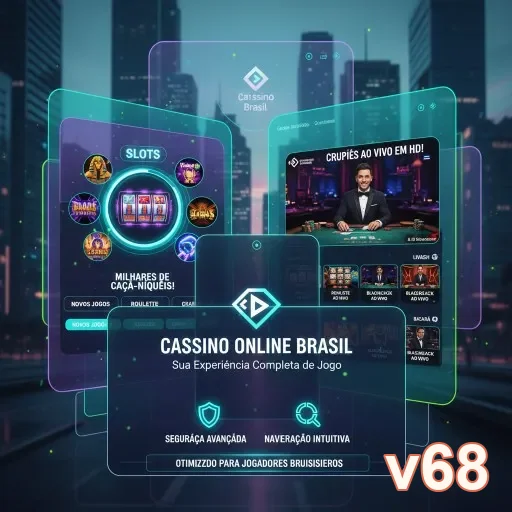 Ilustração de Explore os Serviços VIP da v68 com Cadastro Rápido