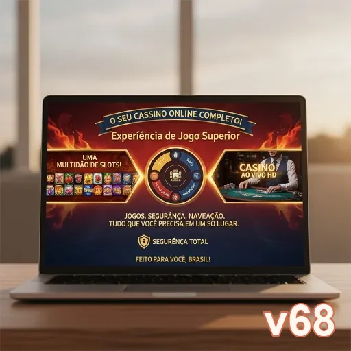 Ilustração de Explore as Slots e Serviços VIP na v68