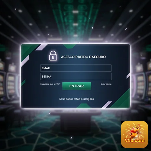 Imagem de v68 Plataforma: plataforma de jogos com acesso