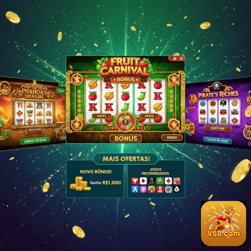 Ilustração de Caça-Níqueis Empolgantes